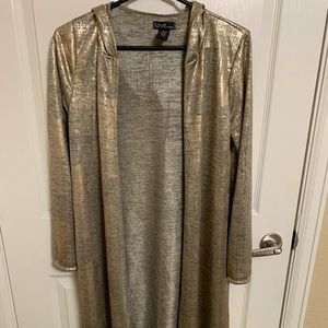 Open cardigan Large with hood